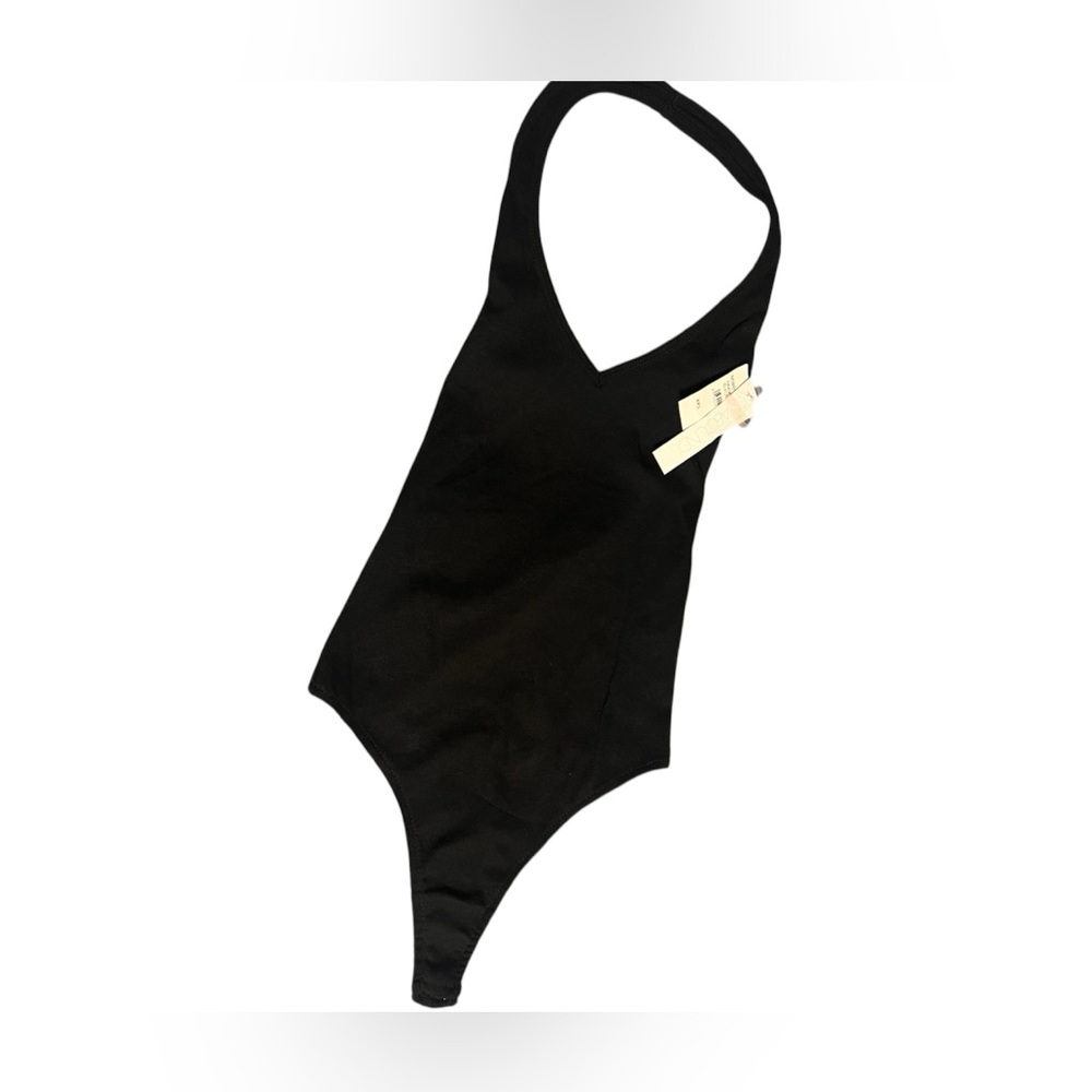 ABOUND Black Halter Bodysuit - Chic & Trendy Basic - Size XXS